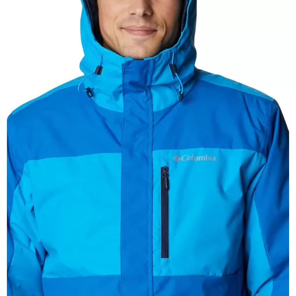 Columbia Mens Tipton Peak Ii Insulated JacketBright IndigoCompass Blue