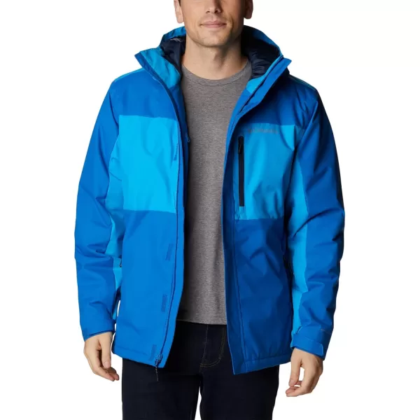 Columbia Mens Tipton Peak Ii Insulated JacketBright IndigoCompass Blue