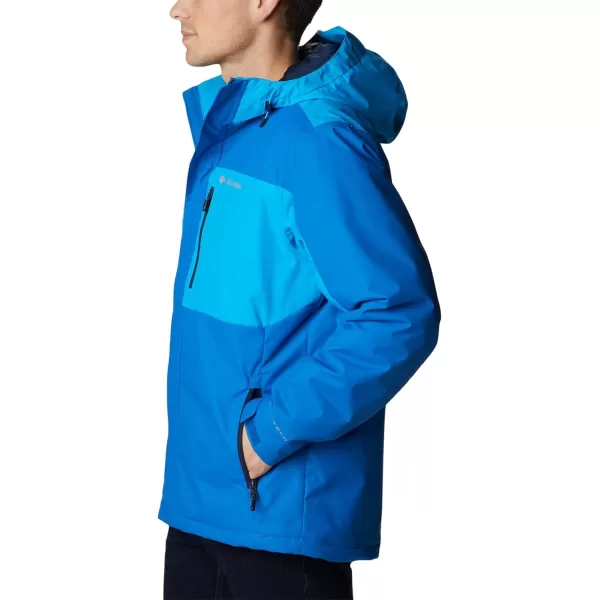 Columbia Mens Tipton Peak Ii Insulated JacketBright IndigoCompass Blue