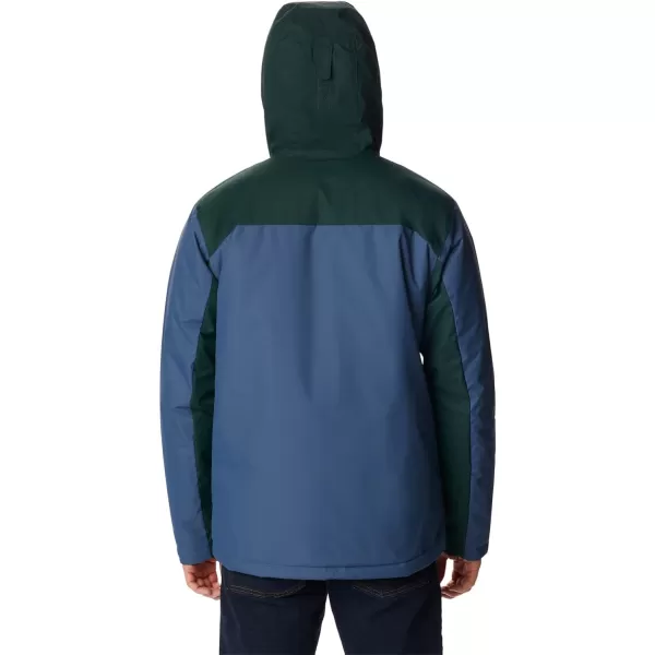 Columbia Mens Tipton Peak Ii Insulated JacketDark MountainSpruce