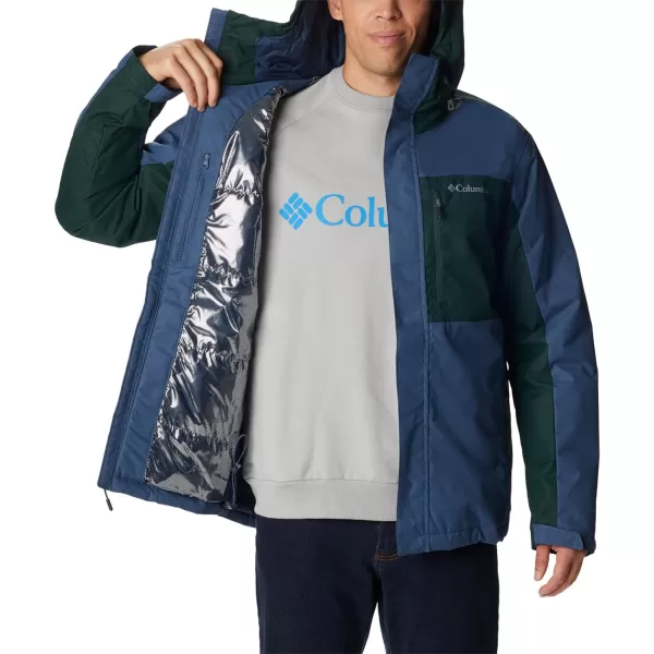 Columbia Mens Tipton Peak Ii Insulated JacketDark MountainSpruce