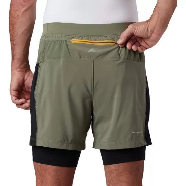 Columbia Mens Titan Ultra II Running ShortCypress