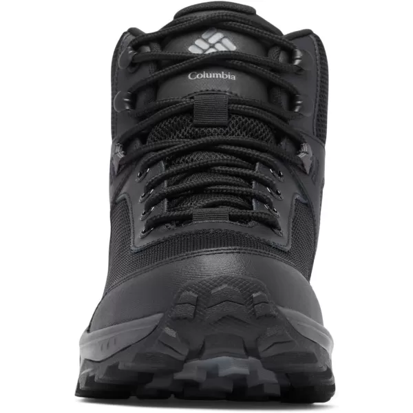 Columbia Mens Trailstorm Ascend Mid Waterproof Hiking ShoeBlack Dark Grey