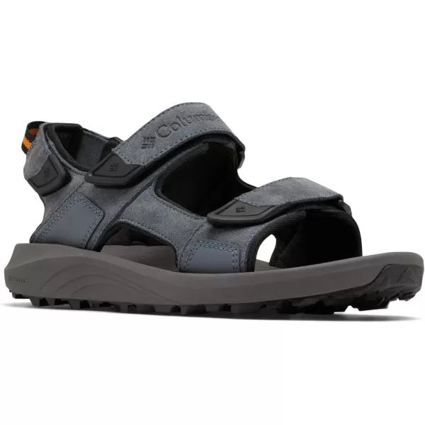 Columbia Mens Trailstorm Hiker 3 Strap Sport SandalGraphiteBlack