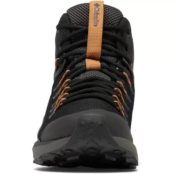 Columbia Mens Trailstorm Mid Waterproof Hiking ShoeBlackElk