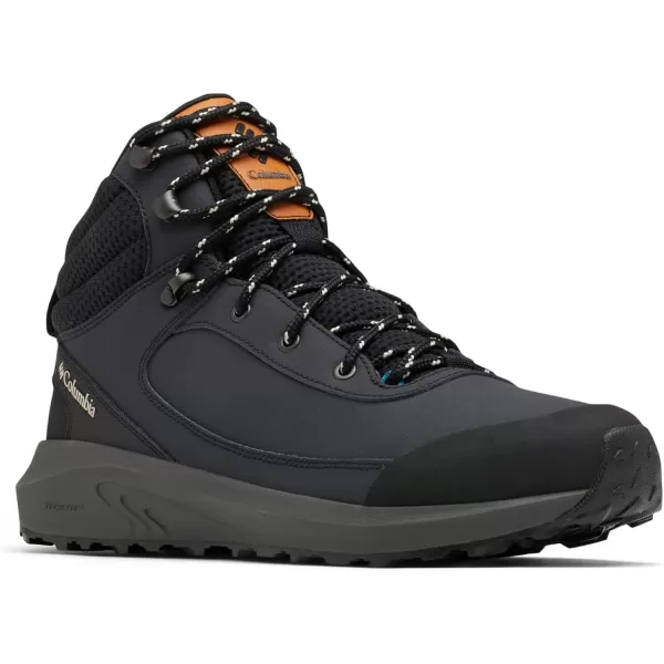 Columbia Mens Trailstorm Peak Mid Hiking ShoeBlackDark Grey