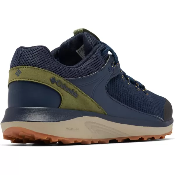 Columbia Mens Trailstorm Waterproof Hiking ShoeCollegiate NavyMosstone