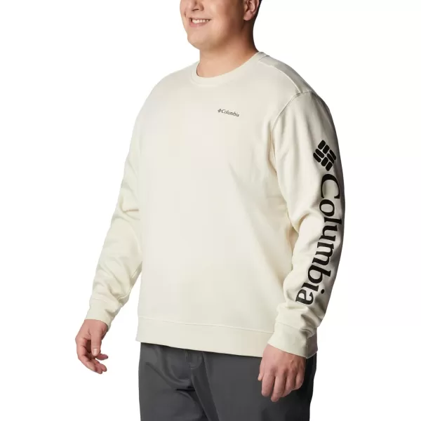 Columbia Mens Trek CrewChalkCsc Sleeve Logo