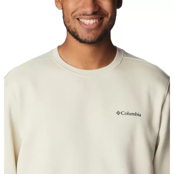 Columbia Mens Trek CrewChalkCsc Sleeve Logo