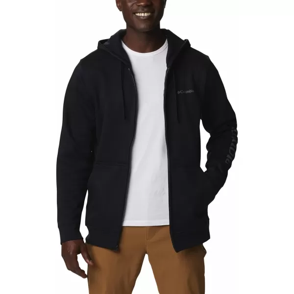 Columbia Mens Trek Full Zip HoodieBlack