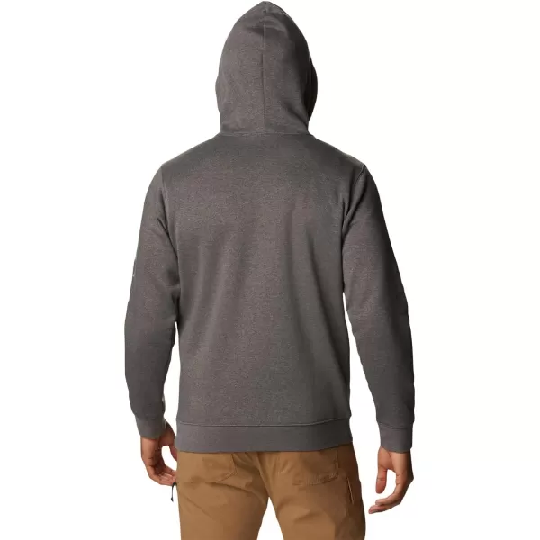 Columbia Mens Trek Full Zip HoodieCharcoal Heather