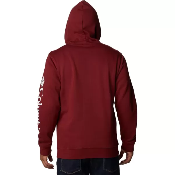 Columbia Mens Trek Full Zip HoodieRed Jasper