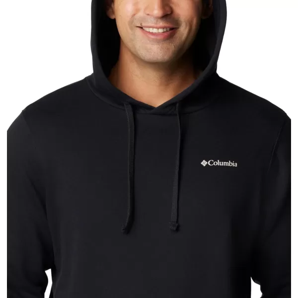 Columbia Mens Trek Graphic HoodieBlack  Checkered Range Graphic