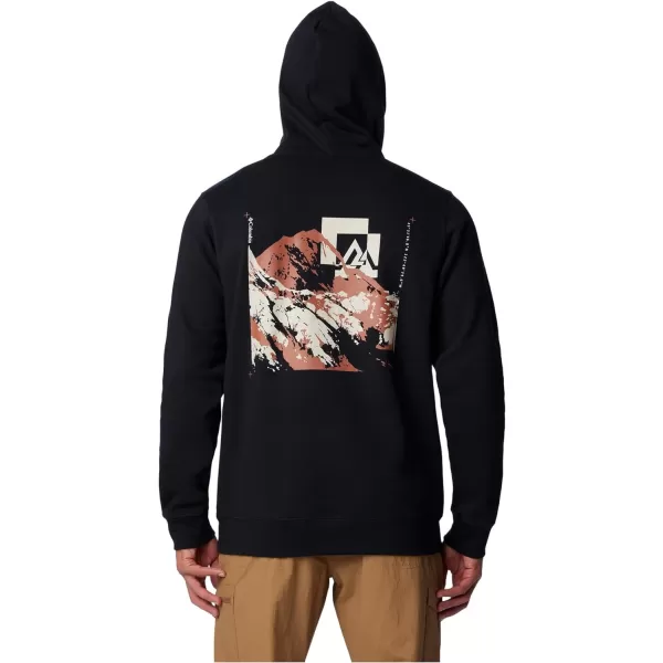 Columbia Mens Trek Graphic HoodieBlackMountain Air