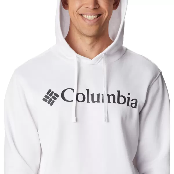 Columbia Mens Trek HoodieWhiteCsc Branded Logo