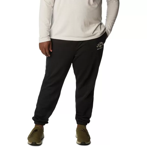 Columbia Mens Trek JoggerBlack College Life Mini Logo