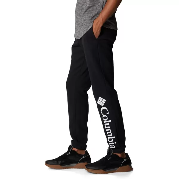 Columbia Mens Trek JoggerBlack White Vertical Logo