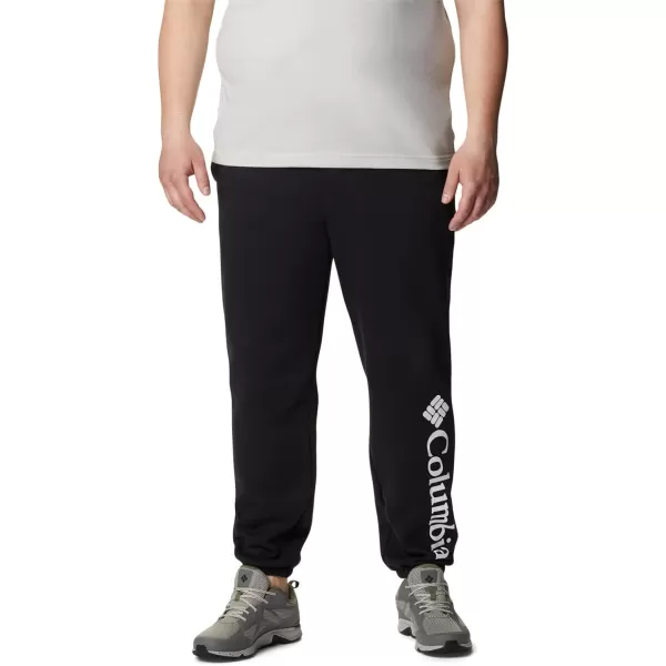 Columbia Mens Trek JoggerBlack White Vertical Logo