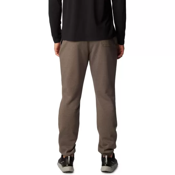 Columbia Mens Trek JoggerCharcoal Heather Vertical Logo