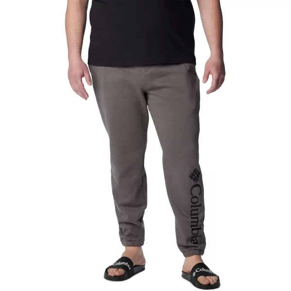 Columbia Mens Trek JoggerCharcoal Heather Vertical Logo