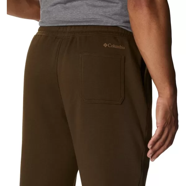 Columbia Mens Trek JoggerOlive GreenVertical Logo