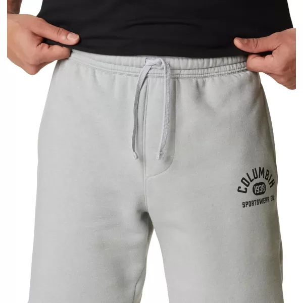 Columbia Mens Trek ShortColm Grey Hthr College Life Mini Logo