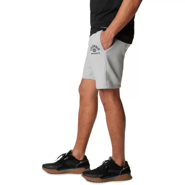 Columbia Mens Trek ShortColm Grey Hthr College Life Mini Logo