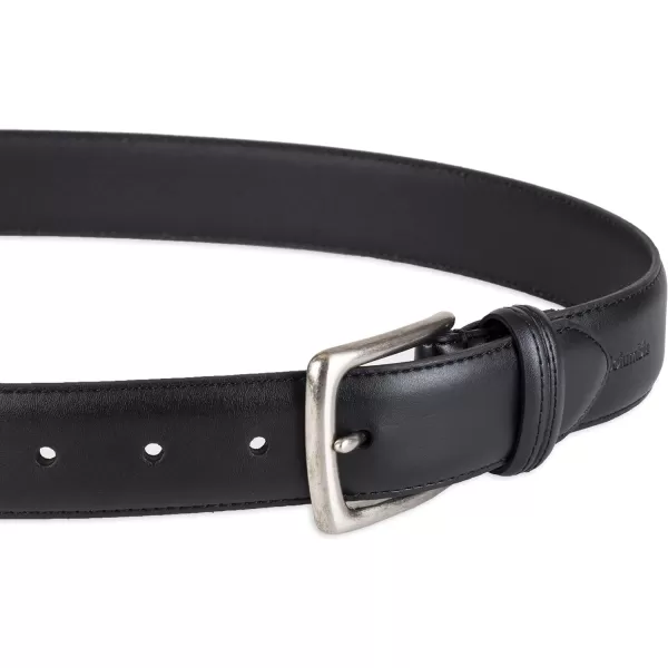 Columbia Mens Trinity Logo Everyday Casual Dress Belt Regular and Big and Tall SizingBlack