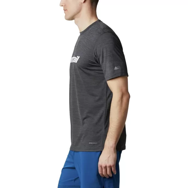 Columbia Mens Trinity Trail Graphic TeeBlackRace Day Tee