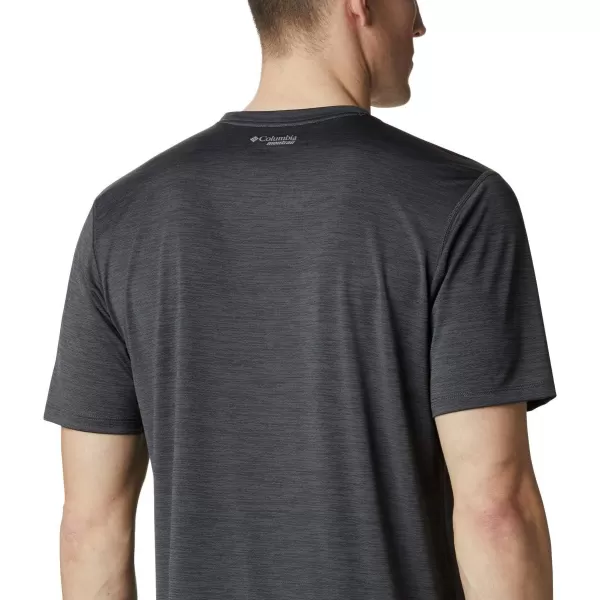 Columbia Mens Trinity Trail Graphic TeeBlackRace Day Tee