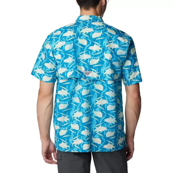 Columbia Mens Trollers Best Short Sleeve ShirtPool Ballybait Print