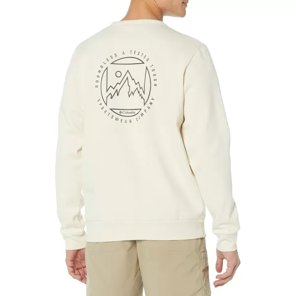 Columbia Mens Tumalo Creek CrewChalkBoundless Graphic