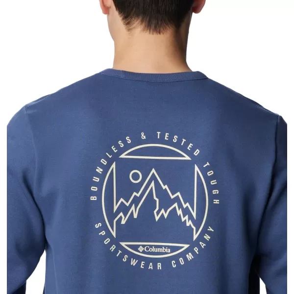 Columbia Mens Tumalo Creek CrewDark MountainBoundless Graphic