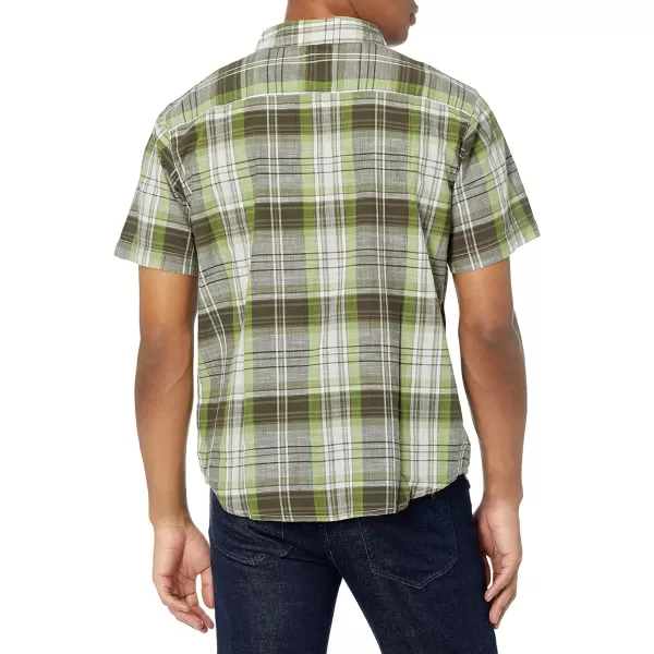 Columbia Mens Under Exposure Yarn Dye Short Sleeve ShirtMatcha Madras