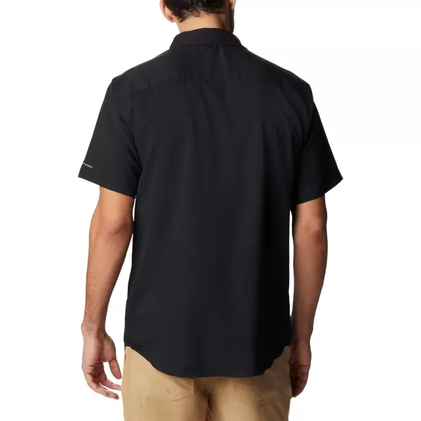 Columbia Mens Utilizer Ii Solid Short Sleeve ShirtBlackBlack