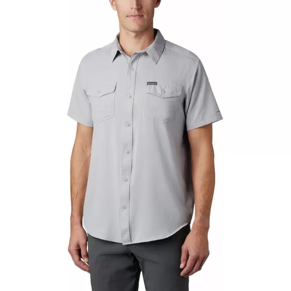 Columbia Mens Utilizer Ii Solid Short Sleeve ShirtBlackBlack