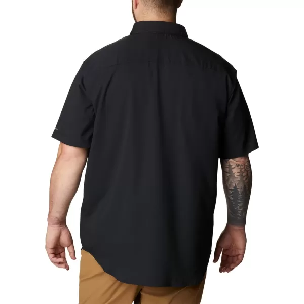 Columbia Mens Utilizer Ii Solid Short Sleeve ShirtBlackBlack