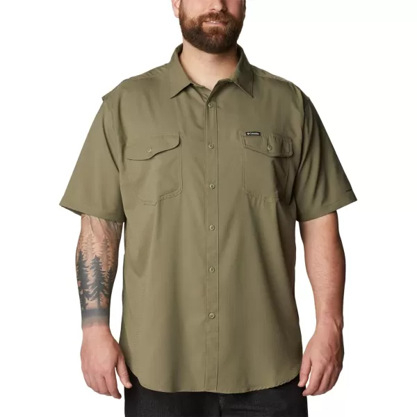 Columbia Mens Utilizer Ii Solid Short Sleeve ShirtBlackBlack