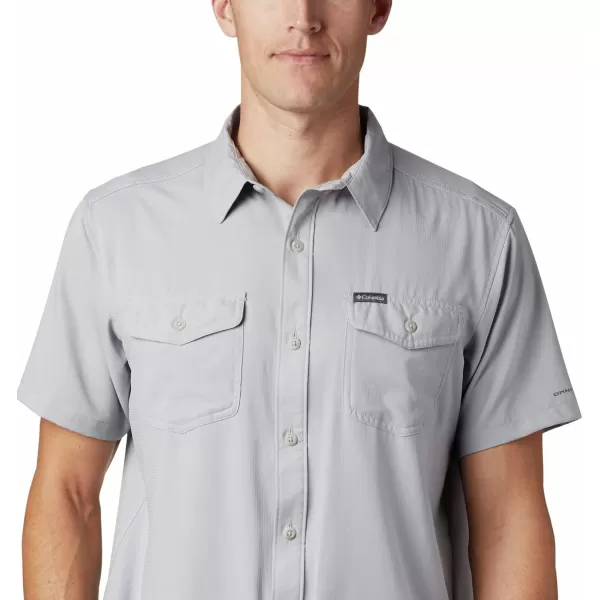 Columbia Mens Utilizer Ii Solid Short Sleeve ShirtBlackBlack