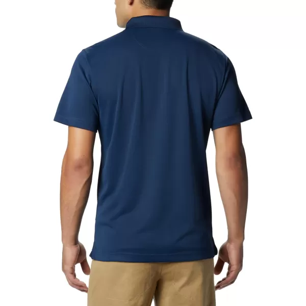 Columbia Mens Utilizer PoloCollegiate Navy  Active Fit 1