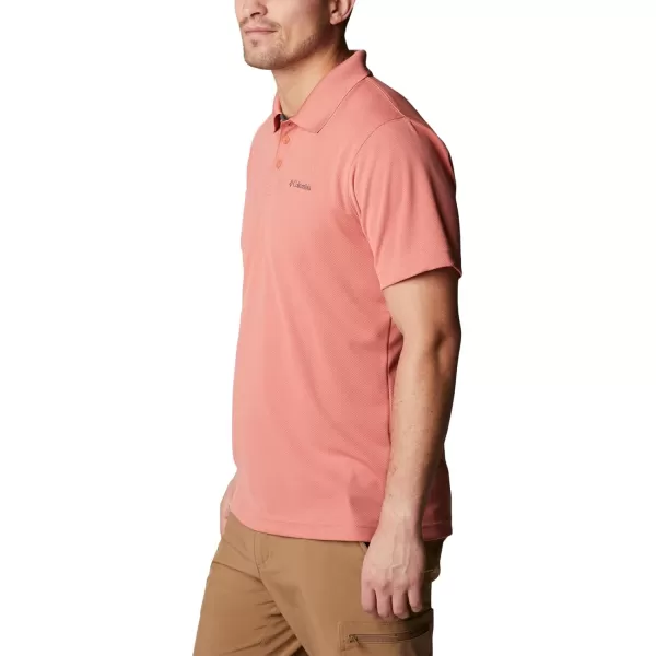 Columbia Mens Utilizer PoloDark Coral