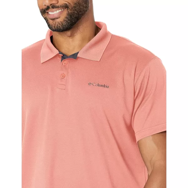 Columbia Mens Utilizer PoloDark Coral