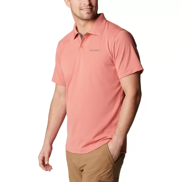 Columbia Mens Utilizer PoloDark Coral