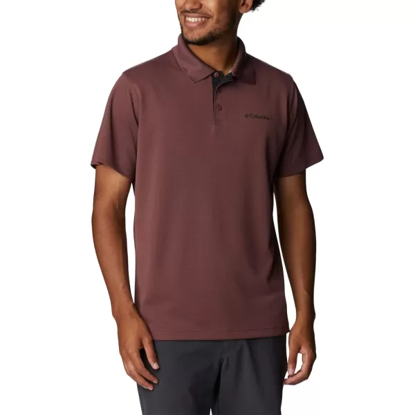 Columbia Mens Utilizer PoloLight Raisin