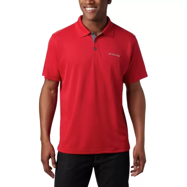 Columbia Mens Utilizer PoloMountain Red