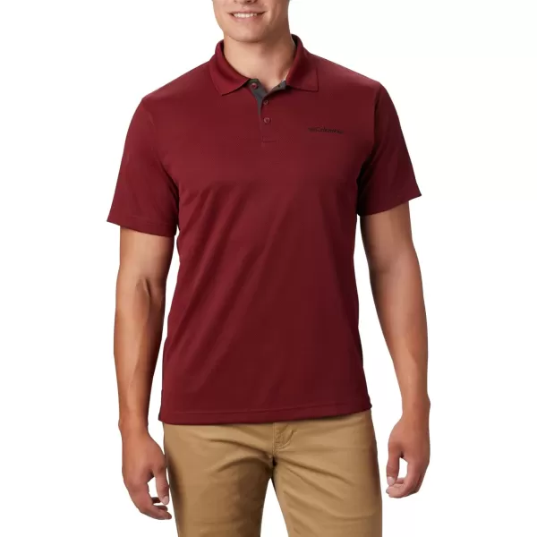 Columbia Mens Utilizer PoloRed Jasper