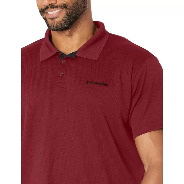 Columbia Mens Utilizer PoloRed Jasper