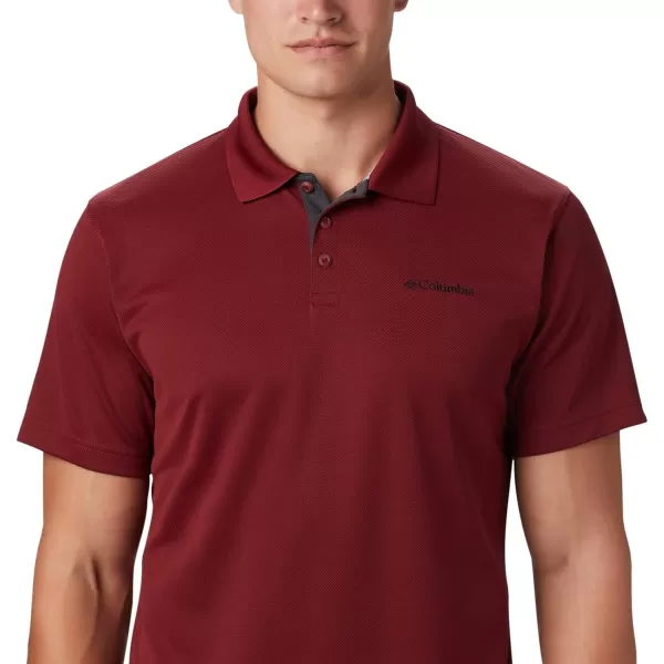 Columbia Mens Utilizer PoloRed Jasper