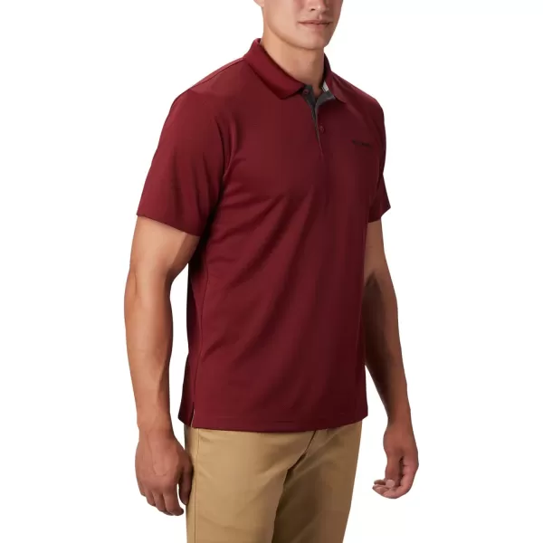 Columbia Mens Utilizer PoloRed Jasper