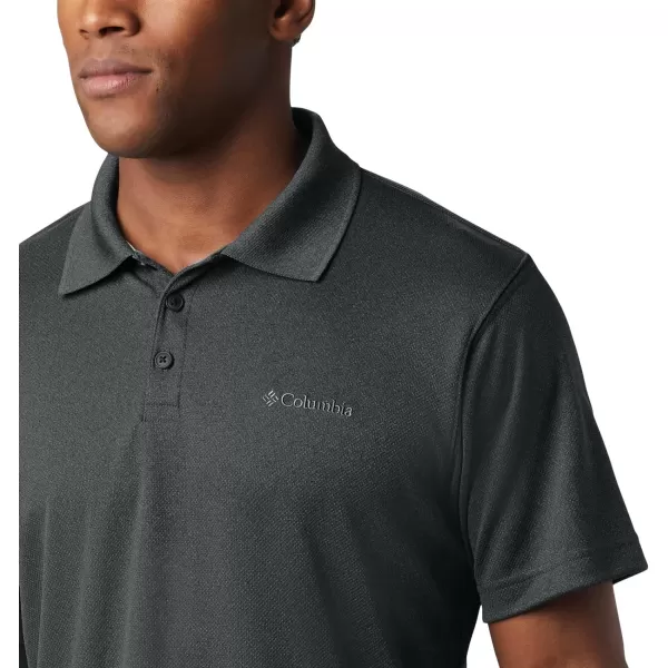 Columbia Mens Utilizer PoloShark Heather